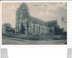 Carte De GUIRY  L' église  ( Recto Verso ) - Guiry En Vexin