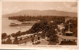 20629 ALEXANDRA PARK AND ENGLISH BAY  VANCOUVER   CANADA    ( 2 Scans) - Vancouver