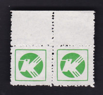 CHINA CHINE SICHUAN BEICHUAN 622700  ADDED CHARGE LABEL (ACL)  X 2 - Autres & Non Classés