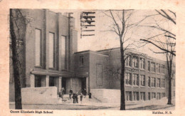 20632  HALIFAX  Queen Elizabeth High  School  ( 1947 )   NS  CANADA    ( 2 Scans) - Halifax