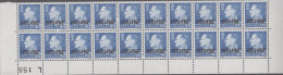 1970. Postfærge. 90 øre Frederik Overprinted POSTFÆRGE In 20-block With Lower Margin L 155. ... (Michel PF43) - JF538518 - Colis Postaux