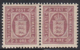 1906. DANMARK. Official. 3 ØRE TJENESTEFRIMÆRKE Watermark New Crown Perf 12½. Never Hinged... (Michel Di 4ZB) - JF538531 - Officials