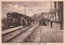 Cartolina - Postcard /  Viaggiata  /  Torre Annunziata - Stazione Ferroviaria - Torre Annunziata