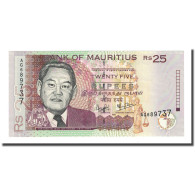 Billet, Mauritius, 25 Rupees, 1999, KM:49a, NEUF - Maurice