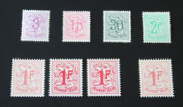 PETIT LOT " CHIFFRE SUR LION "  NEUFS **  ( PAPIERS TERNE + PHOSPHORE ) - 1977-1985 Cijfer Op De Leeuw