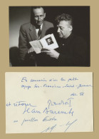 Jean Aurenche - Pierre Bost - André Michel - Scénaristes Français - Rares Autographes - 1956 - Schriftsteller