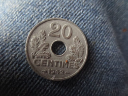 FRANCE 20 CENTIMES 1942 SUP - 20 Centimes
