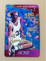 Mint USA UNITED STATES America ACMI Prepaid Telecard Phonecard, Larry Bird Series $50 Card (200EX), Set Of 1 Mint Card - Collections