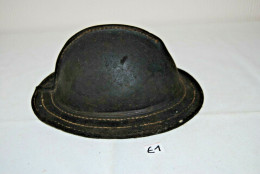 E1 Ancien Chapeau De Forme - Pointe - Cuir Véritable - Collection - 1940-1970 ...