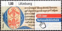 Luxembourg - 2023 - National Library - 225 Years - Mint Stamp - Ongebruikt