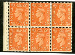 356 BCXX 1938 Scott #238b Booklet Pane Mnh** (offers Welcome) - Neufs