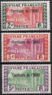 ININI Timbres-Poste N°24* à 26* Neufs Charnières TB Cote : 4€50 - Unused Stamps