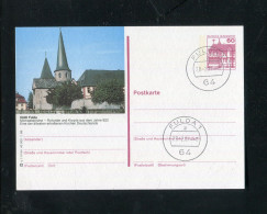 "BUNDESREPUBLIK DEUTSCHLAND" Bildpostkarte Mit Bildgleichem Stempel Ex "FULDA" (3797) - Bildpostkarten - Gebraucht