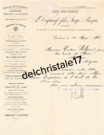 33 0395 BORDEAUX GIRONDE 1890 Droguerie Produits Chimiques A. DEGRAAF  1 Fils & SAY2 & B2GU2 Réunis à SOLANET  - Drogisterij & Parfum