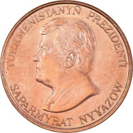 Monnaie, Turkmanistan, 10 Tenge, 1993, SPL, Cuivre Plaqué Acier, KM:3 - Turkménistan