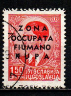 ITALIA REGNO - ZONA OCCUPATA FIUMANO KUPA- 1941 - VALORE DA 1,50 - USATO - Fiume & Kupa