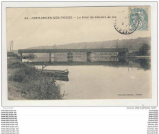 Carte De Coulanges Sur Yonne Le Pont Du Chemin De Fer - Coulanges Sur Yonne