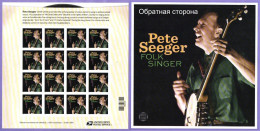 United States. USA. 2022.  Pete Seeger. Folk Singer. - Ungebraucht