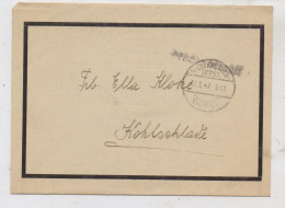 5248 WISSEN - NIEDERHÖVELS - EUPEL, Postgeschichte, Gebühr Bezahlt Stempel, 1947 - Altenkirchen