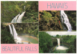 ETATS-UNIS - Hawaii - Chutes Waikanı - Chutes Wailua - Chutes De Waimea - Chutes Rainbow - Carte Postale Récente - Other & Unclassified