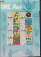 2012 United Kingdom Smilers Sheet - Olympic Games London - One Aim Smilers Sheet UMN/** (L1-J) - Zomer 2012: Londen