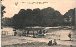 CPA  Carte Postale Belgique Bruxelles Bois De La Cambre Le Lac  Chalet Robinson   VM74832ok - Forêts, Parcs, Jardins