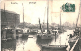 CPA  Carte Postale Belgique Bruxelles L'entrepôt  1909  VM74833ok - Transport (sea) - Harbour