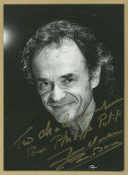 Jean-Claude Casadesus - French Conductor - Signed Nice Photo - 90s - COA - Sänger Und Musiker