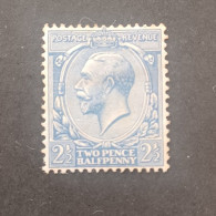 ENGLAND BRITISH 1912 EFFIGIE DI RE GIORGIO MNH CAT UNIF 143 - Ongebruikt