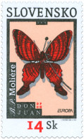 ** 295 Slovakia EUROPA 2003 Butterfly Molliere - 2003