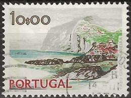 PORTUGAL 1972 Buildings And Views - 10e. Cape Girao, Madeira FU - Used Stamps