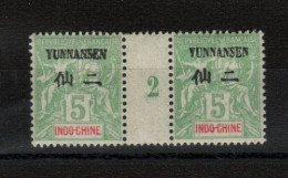 Indo Chine  _ Surchargé Yunnasen (2 Langues)_ Millésimes 1902  -n°4 - Neufs