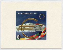 !!! RARE EPREUVE DE LUXE DU BLOC CNEP N°29 EUROPHILEX 99 - CNEP