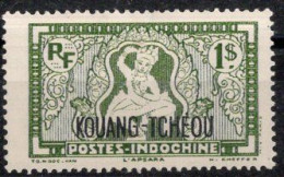 KOUANG TCHEOU Timbre-poste N°116* Neuf Charnière TB Cote 3.00€ - Ungebraucht