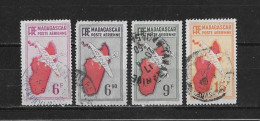 Madagascar Yv. Pa 21 - 24 O. - Poste Aérienne