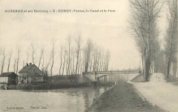 GURGY LE CANAL ET LE PONT - Gurgy