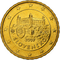 Slovaquie, 10 Euro Cent, 2009, Kremnica, Laiton, FDC, KM:98 - Slovacchia