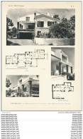 Achitecture Ancien Plan D'une Villa LOU CAMILLOU à SAINTE MAXIME ( Architecte BARBIER BOUVET Et RICHIER à SAINTE MAXIME) - Architectuur