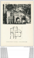 Achitecture Ancien Plan D'une Villa " La Maison De Françoise " à CAP D' ANTIBES   ( Architecte G. CRETELLE à ANTIBES  ) - Architectuur