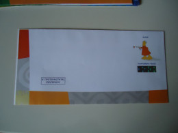 GREECE  MNH PREPAID COVER MASCOTS OLYMPIC GAMES ATHENS 2004 ARTISTIC GYMNASTIGS - Ete 2004: Athènes