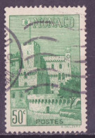 Monaco 1939-41 Y&T N°174 - Michel N°169 (o) - 50c Vue Du Palais - Gebraucht