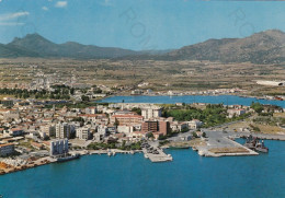 CARTOLINA  OLBIA,SARDEGNA-VEDUTA AEREA-STORIA,MEMORIA,CULTURA,RELIGIONE,IMPERO ROMANO,BELLA ITALIA,NON VIAGGIATA - Olbia