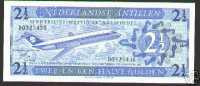 Netherland Antillen 2.5 G,UNC - Airplane - Antilles Néerlandaises (...-1986)