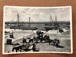 MARSALA ( TRAPANI ) IL PORTO 1956 - Marsala