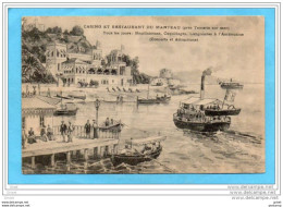 TAMARIS*-casino Restaurant Du Manteau-bouillabesse -coquillages--lananimé Débarcadère-bateaux A Voyagé En1907p - Tamaris