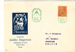 Finlande - Carte Postale De 1959 - Oblit Borga Porvoo - - Brieven En Documenten