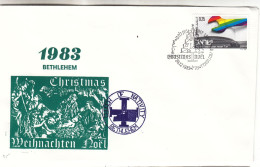 Noël 83 - Israël - Lettre De 1983  - Oblit Bet Lehem - - Lettres & Documents