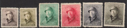 Timbre - Belgique - 1919 - COB165/78* - Série Roi Casqué - Cote 900 - 1919-1920 Albert Met Helm