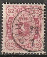 Finland Suomi 1875. 32P. Mi 11. Gezahnt L 14:13,5 (cat 600 Euro) LUXE - Usados