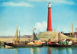 PAYS BAS - Ijmuiden - Vue Sur Le Phare - Colorisé - Carte Postale - IJmuiden